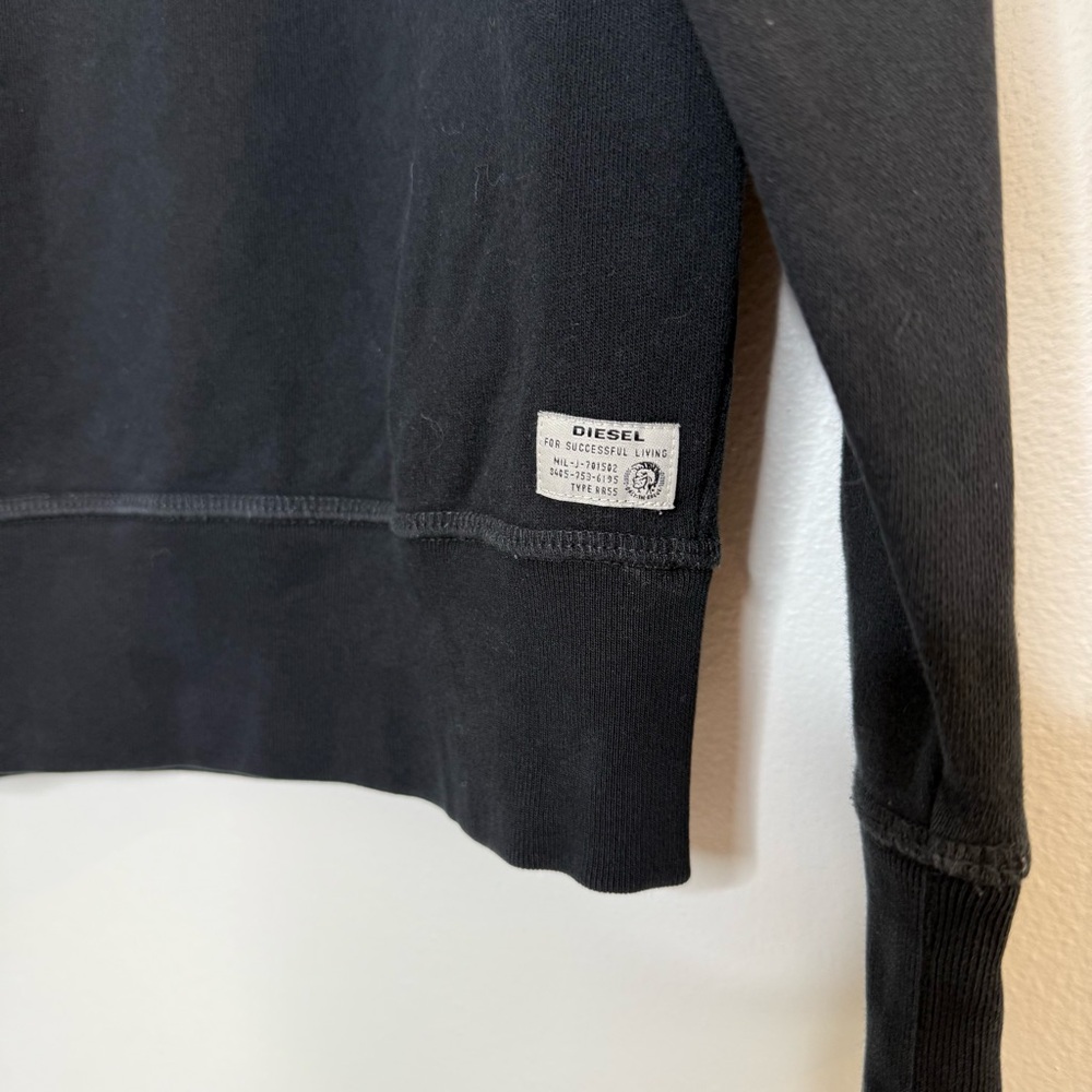 Diesel Loungewear Black Crewneck size medium - Picture 9 of 10